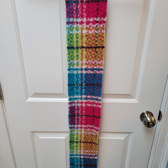 Burberry Multi Color Plaid Scarf Wool & Angora - Picture 8 of 8